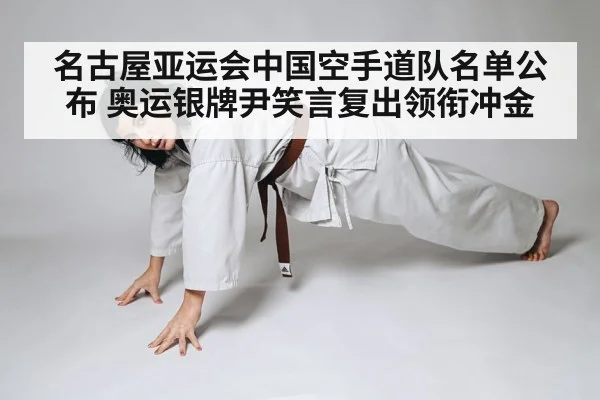 名古屋亚运会中国空手道队名单公布 奥运银牌尹笑言复出领衔冲金