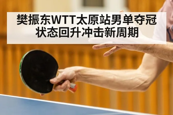樊振东WTT太原站男单夺冠 状态回升冲击新周期